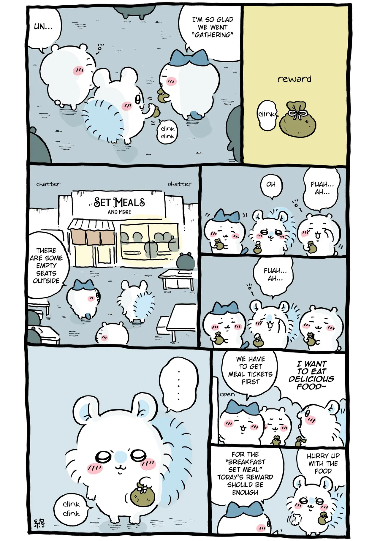 Chiikawa: Nanka Chiisakute Kawaii Yatsu (Webcomic Pages) Chapter 484 – Page 1