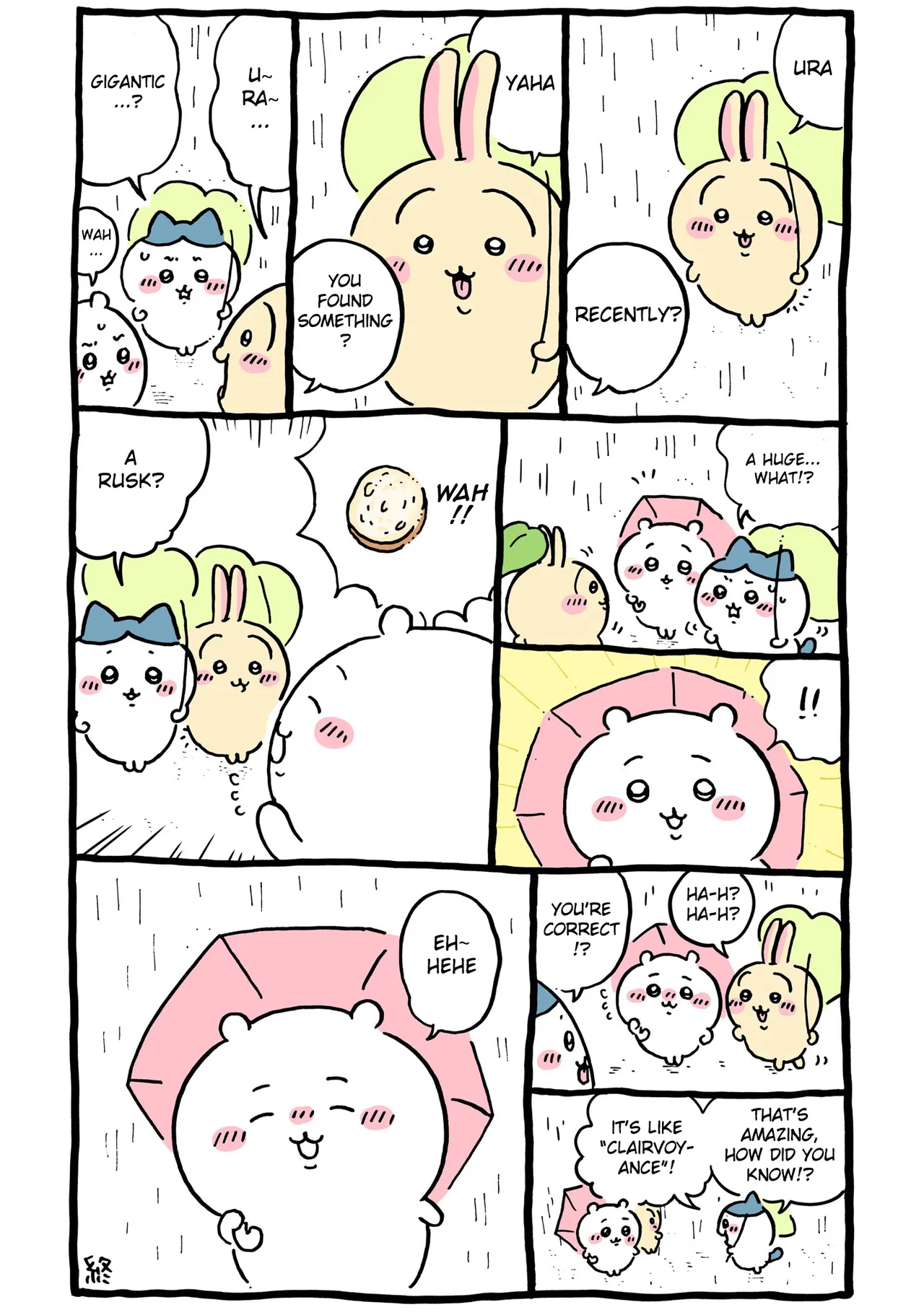 Chiikawa: Nanka Chiisakute Kawaii Yatsu (Webcomic Pages) Chapter 455 – Page 1