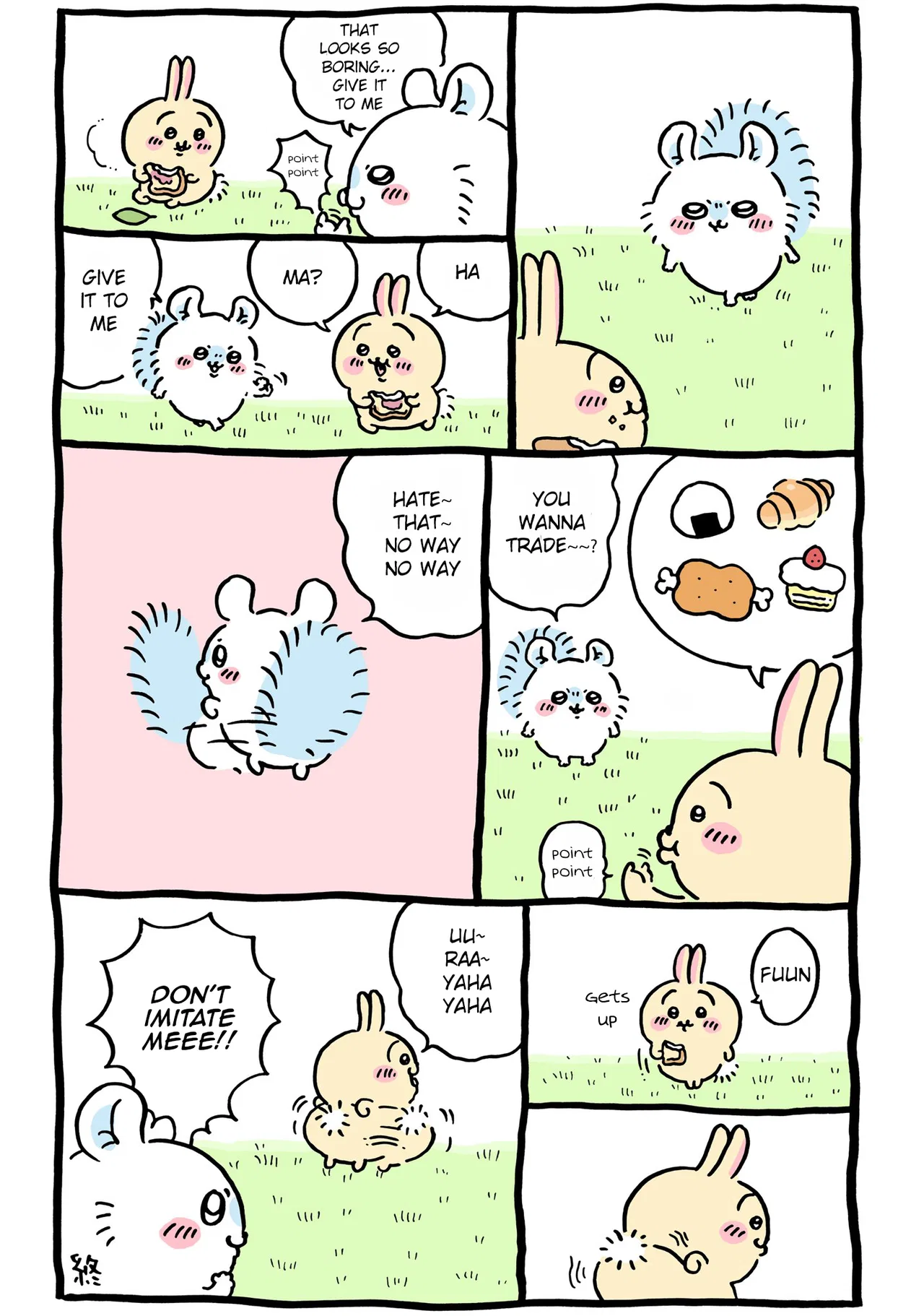 Chiikawa: Nanka Chiisakute Kawaii Yatsu (Webcomic Pages) Chapter 252 – Page 1