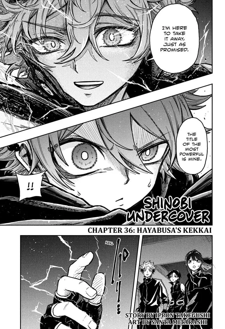 Shinobi Undercover Chapter 36 – Page 1