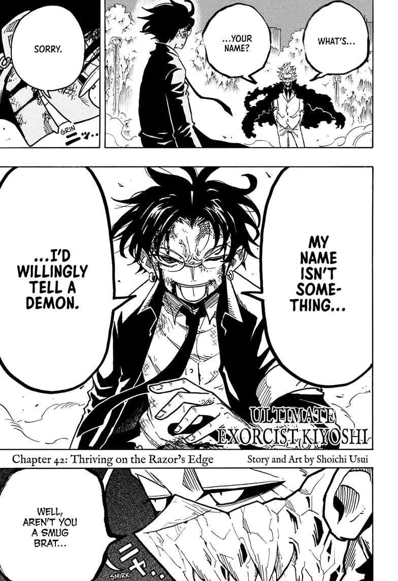 Ultimate Exorcist Kiyoshi Chapter 42 – Page 1