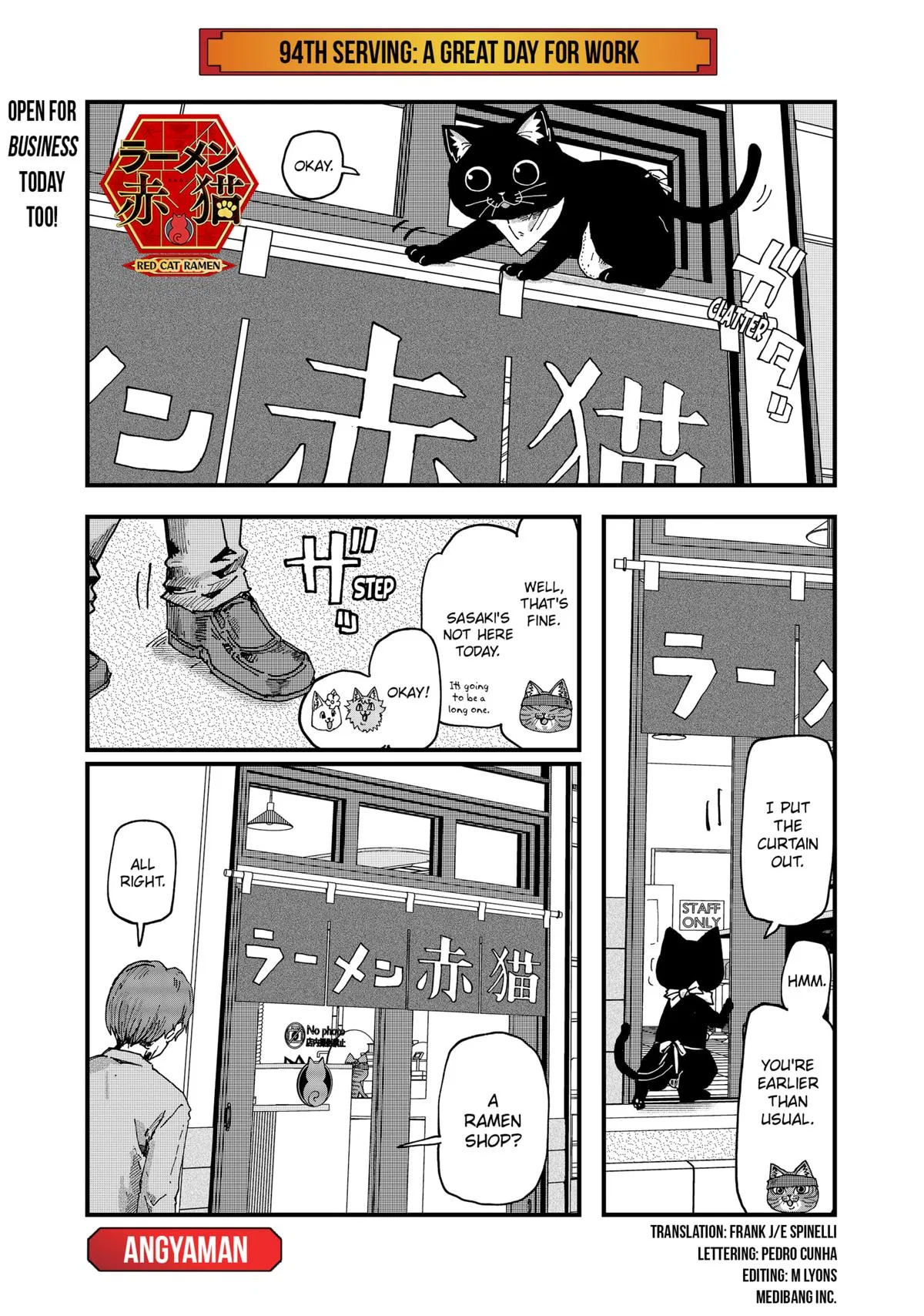Red Cat Ramen Chapter 94 – Page 1