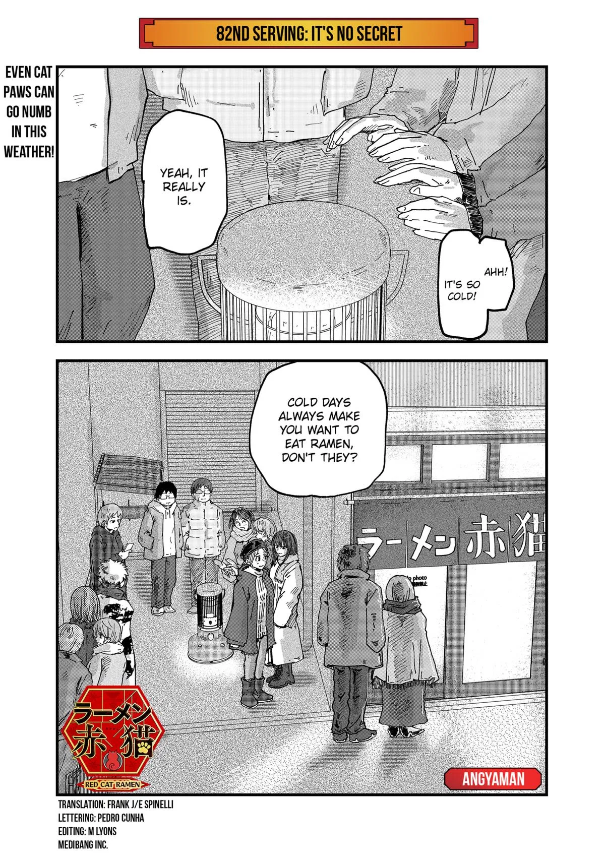 Red Cat Ramen Chapter 82 – Page 1