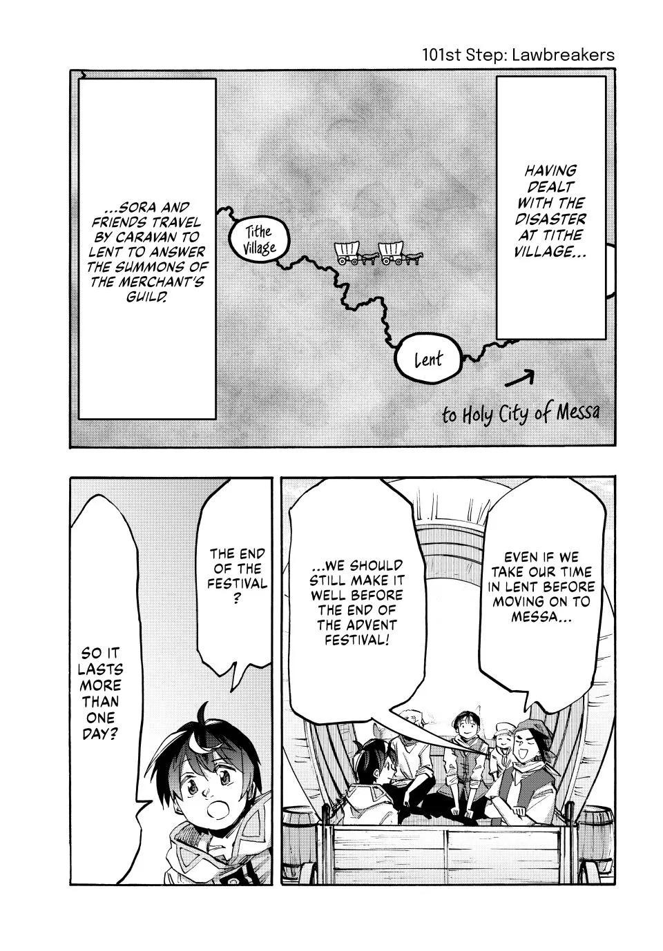 Walking in Another World Chapter 101 – Page 1