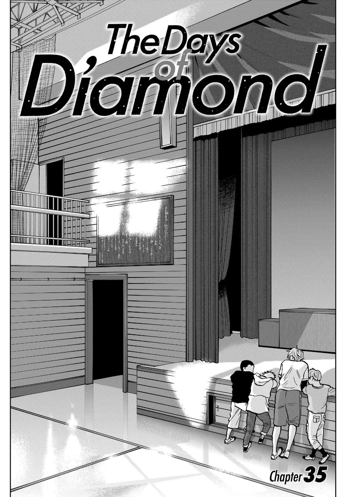 The Days of Diamond Chapter 35 – Page 1