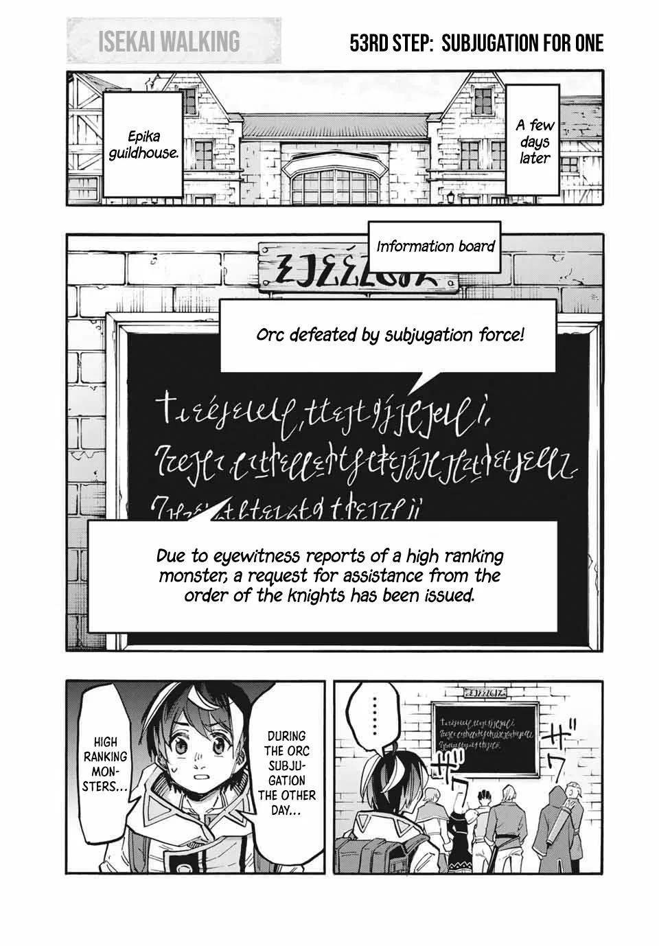 Walking in Another World Chapter 53 – Page 1