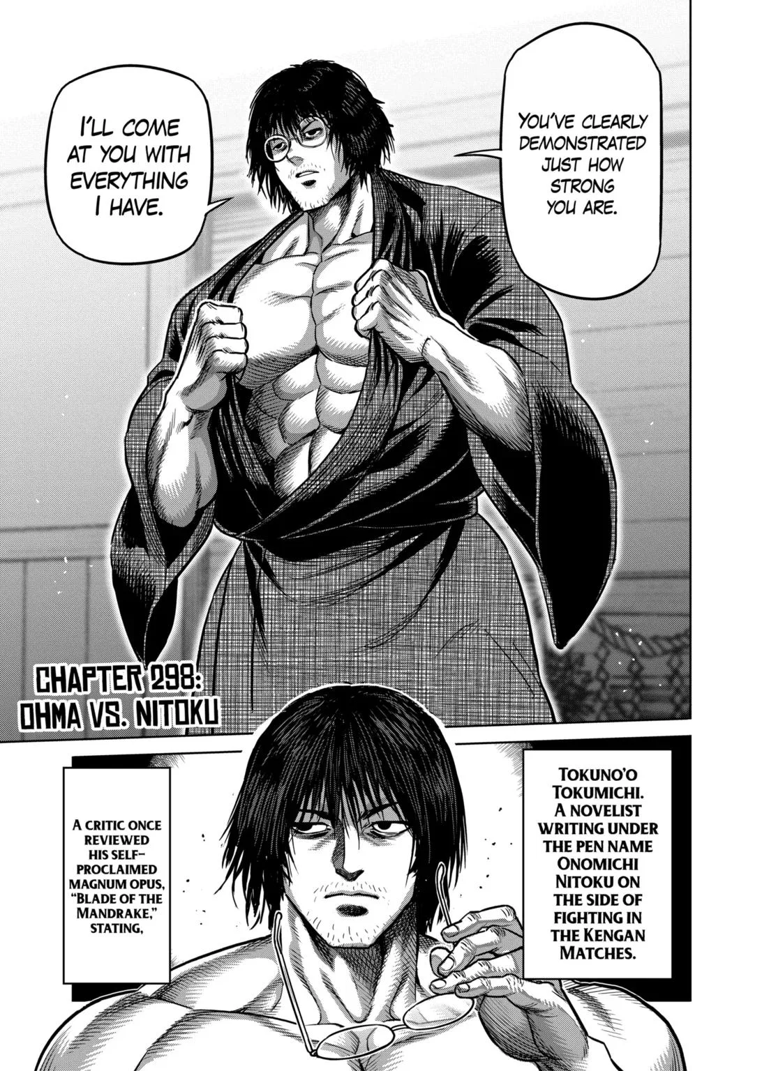 Kengan Omega Chapter 298 – Page 1