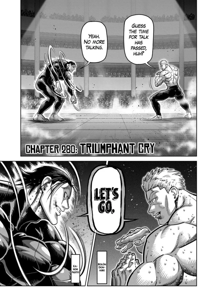 Kengan Omega Chapter 280 – Page 1