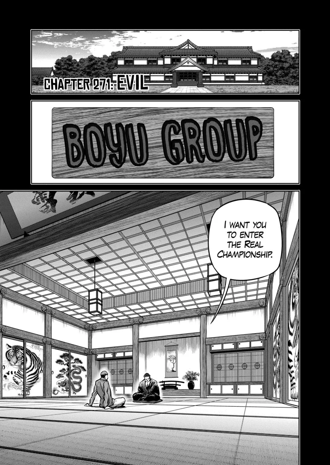 Kengan Omega Chapter 271 – Page 1