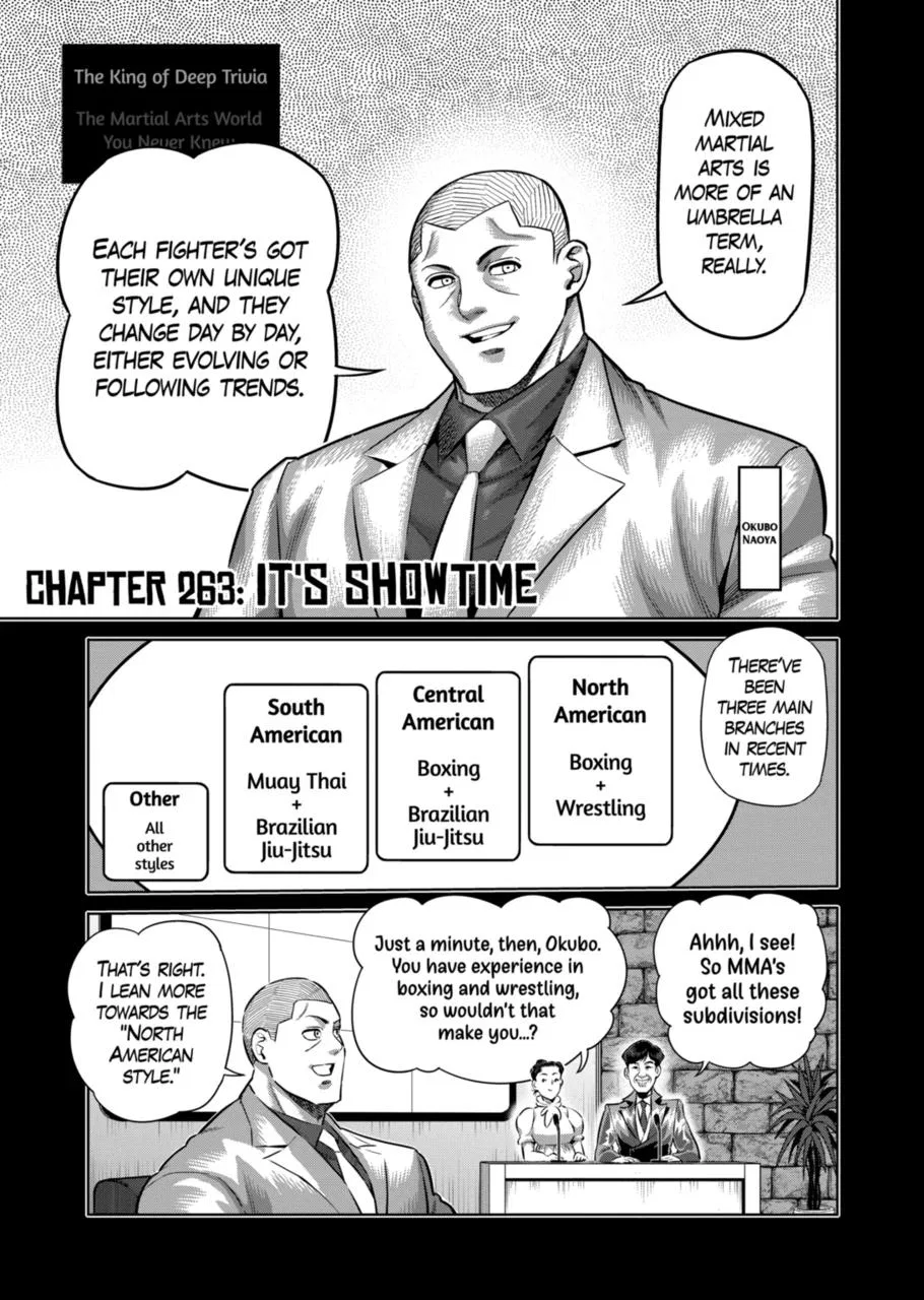 Kengan Omega Chapter 263 – Page 1