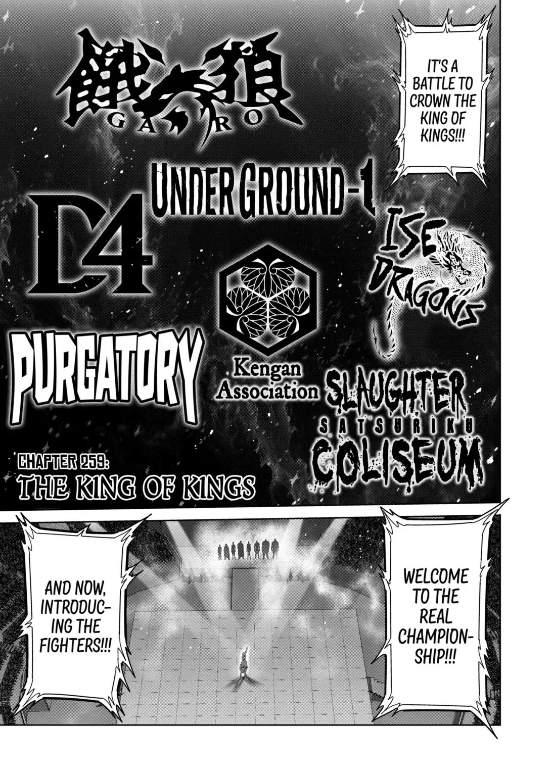 Kengan Omega Chapter 259 – Page 1