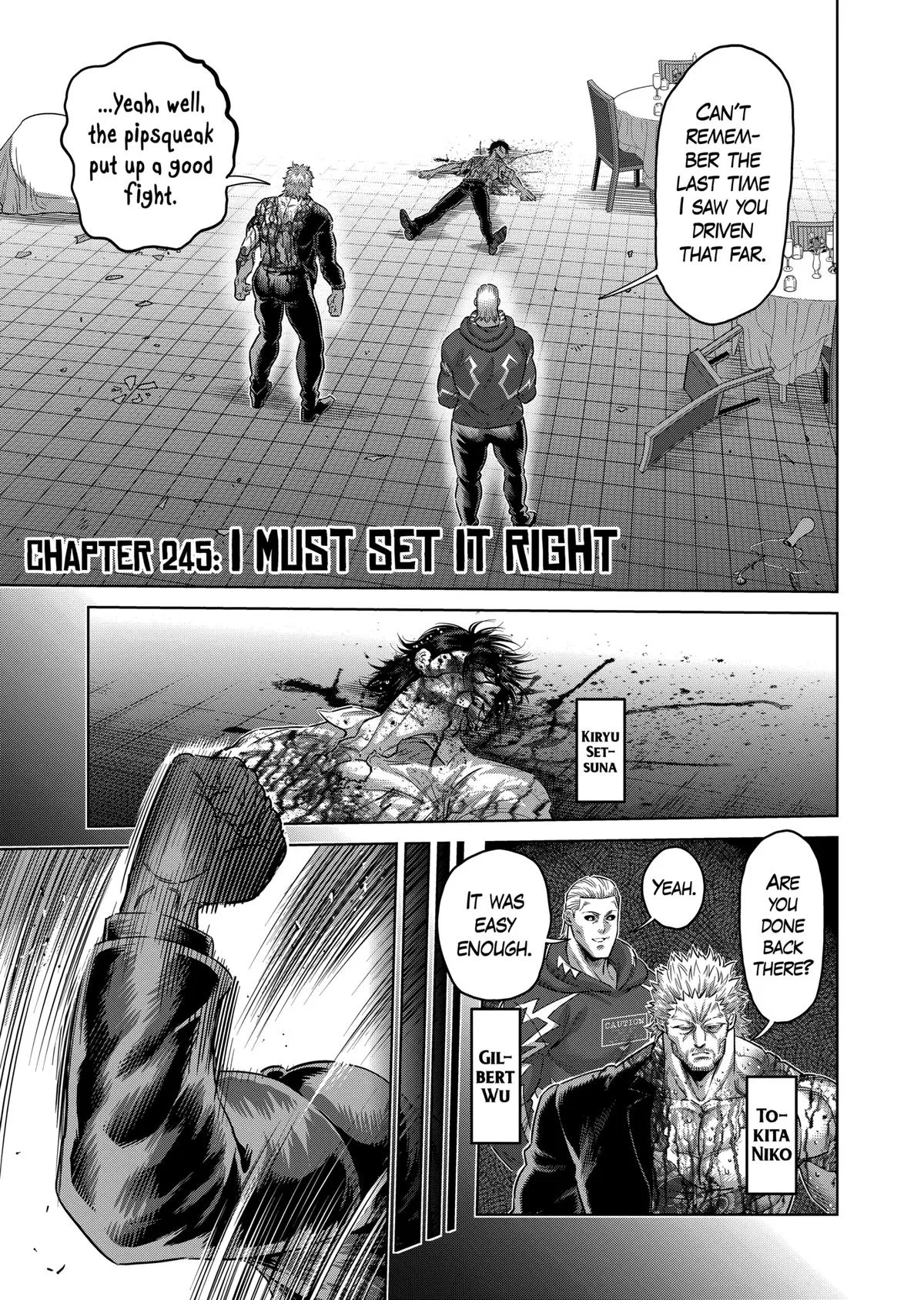 Kengan Omega Chapter 245 – Page 1