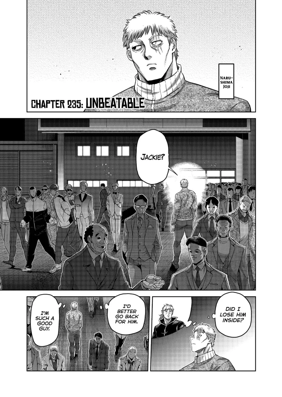Kengan Omega Chapter 235 – Page 1
