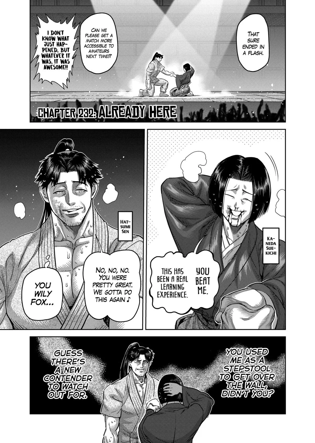 Kengan Omega Chapter 232 – Page 1
