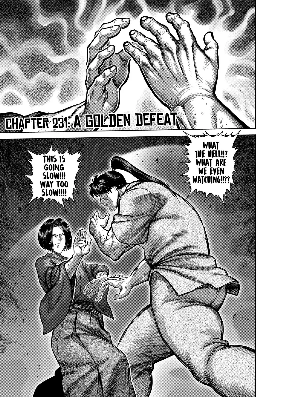 Kengan Omega Chapter 231 – Page 1