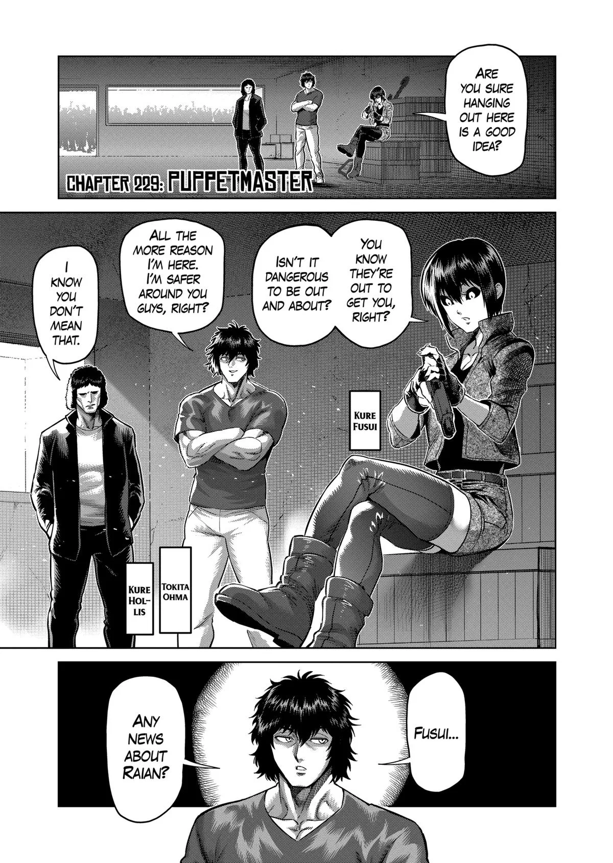 Kengan Omega Chapter 229 – Page 1