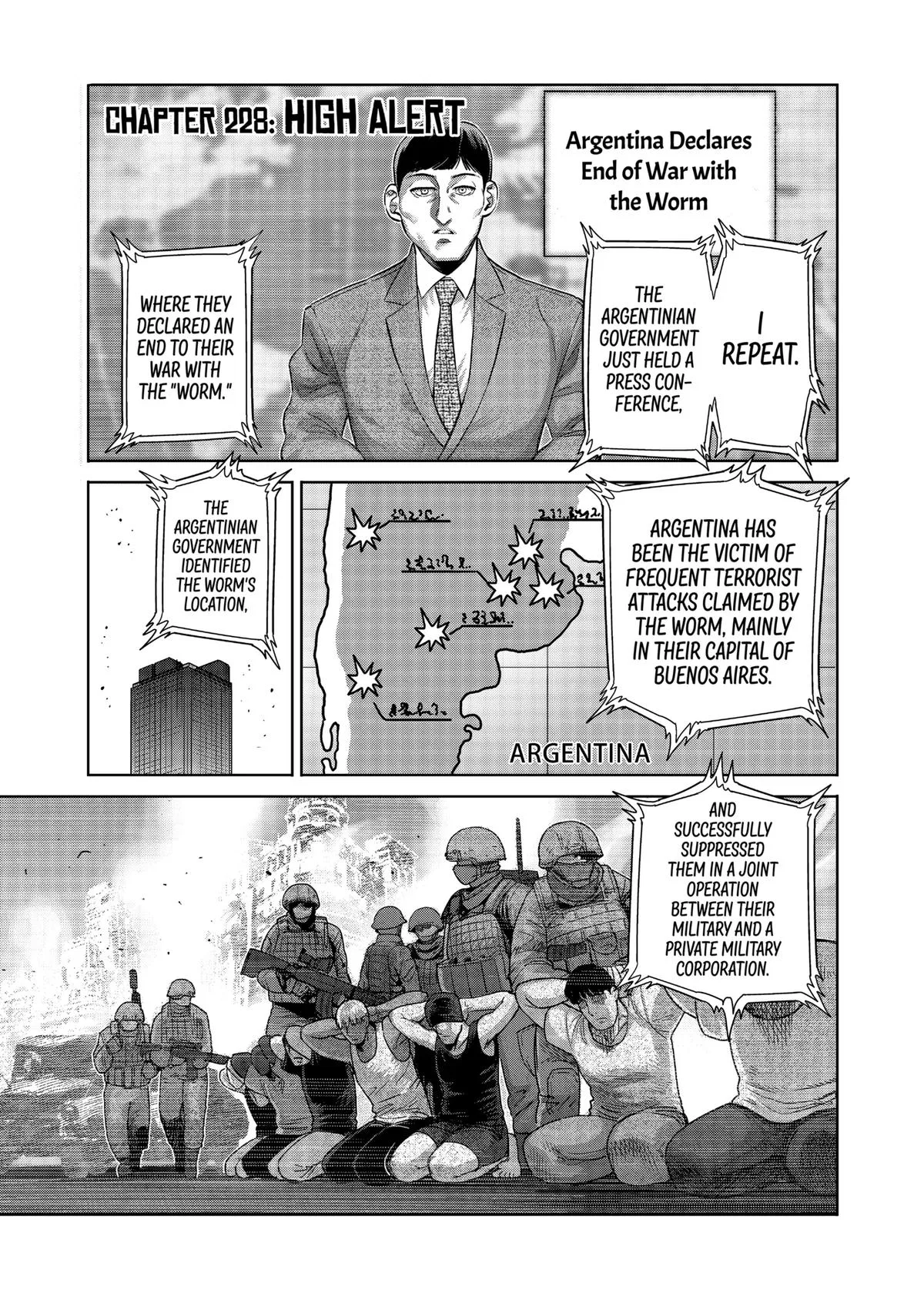 Kengan Omega Chapter 228 – Page 1