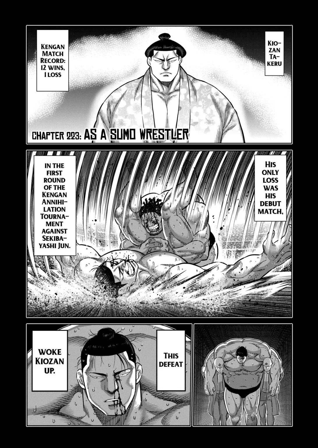 Kengan Omega Chapter 223 – Page 1