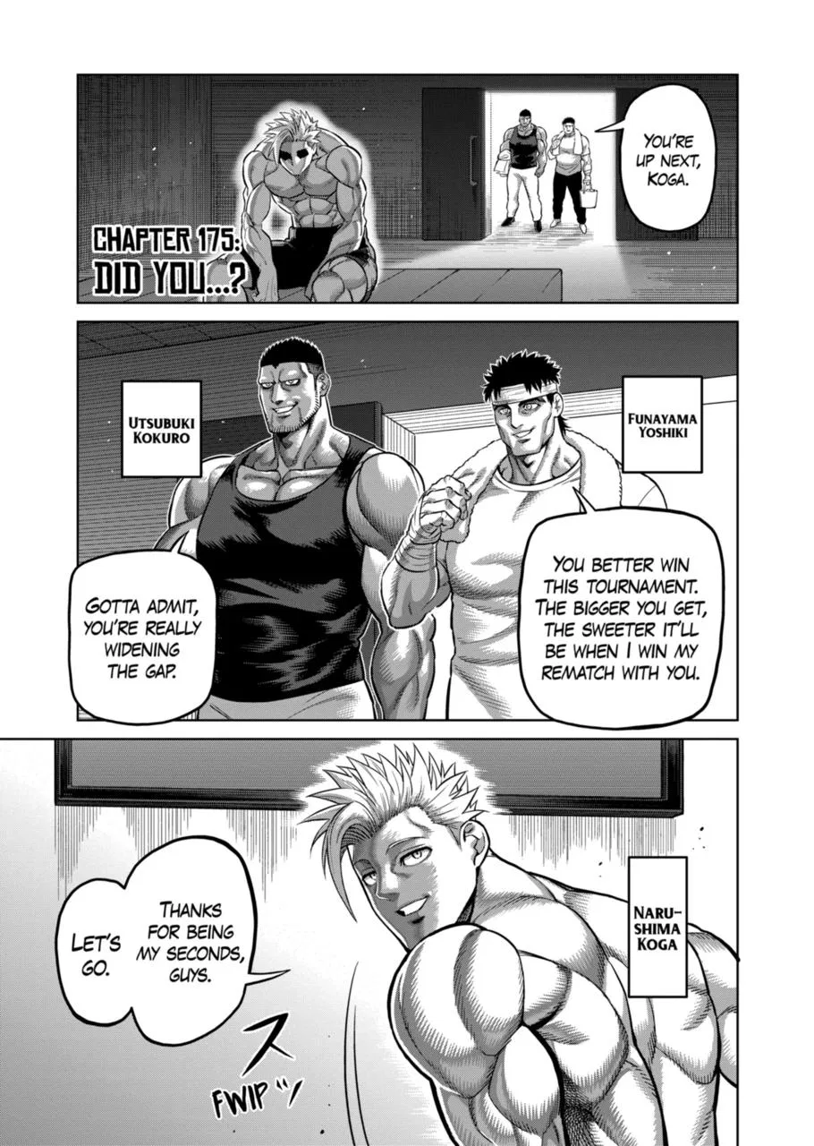 Kengan Omega Chapter 175 – Page 1