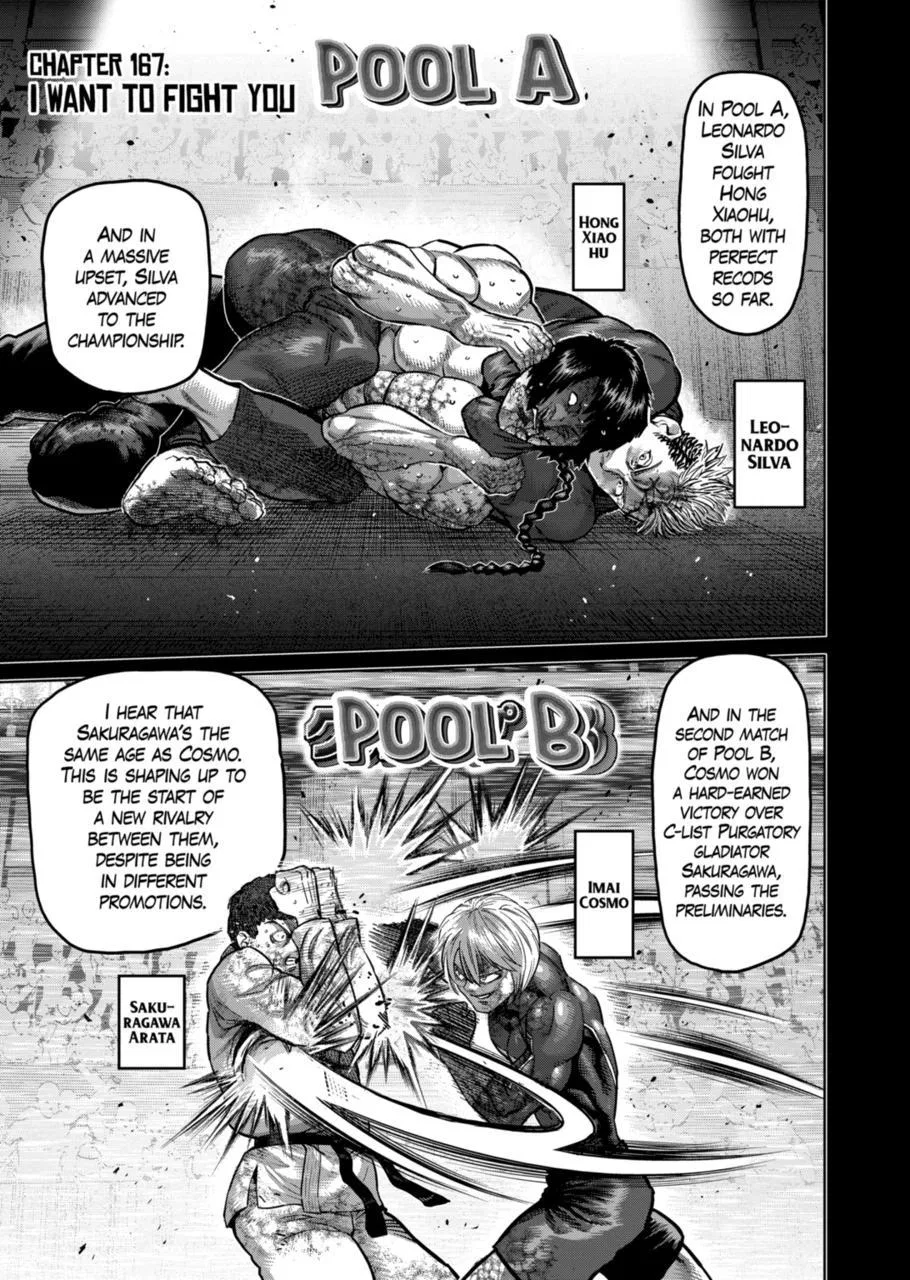 Kengan Omega Chapter 167 – Page 1
