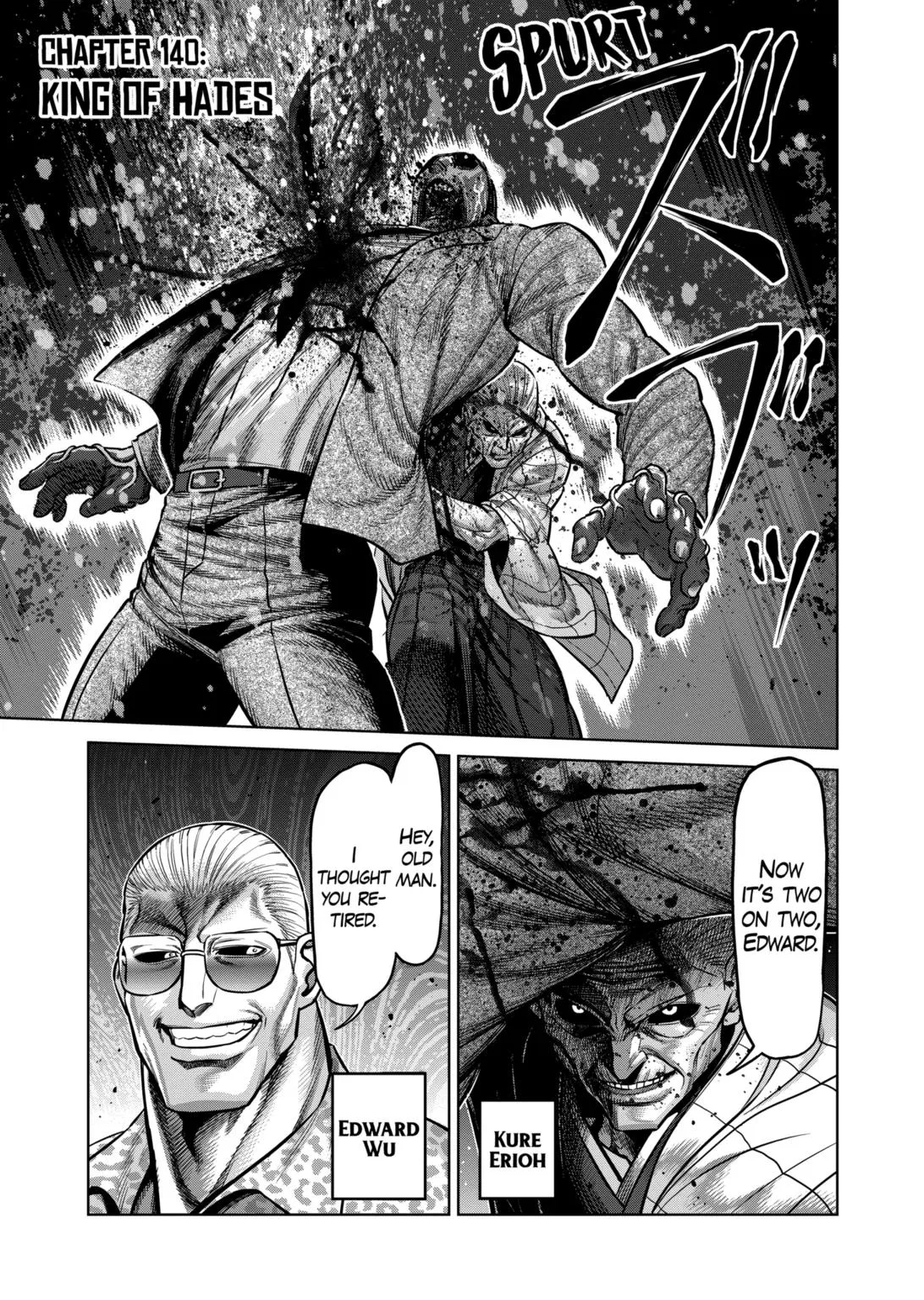 Kengan Omega Chapter 140 – Page 1