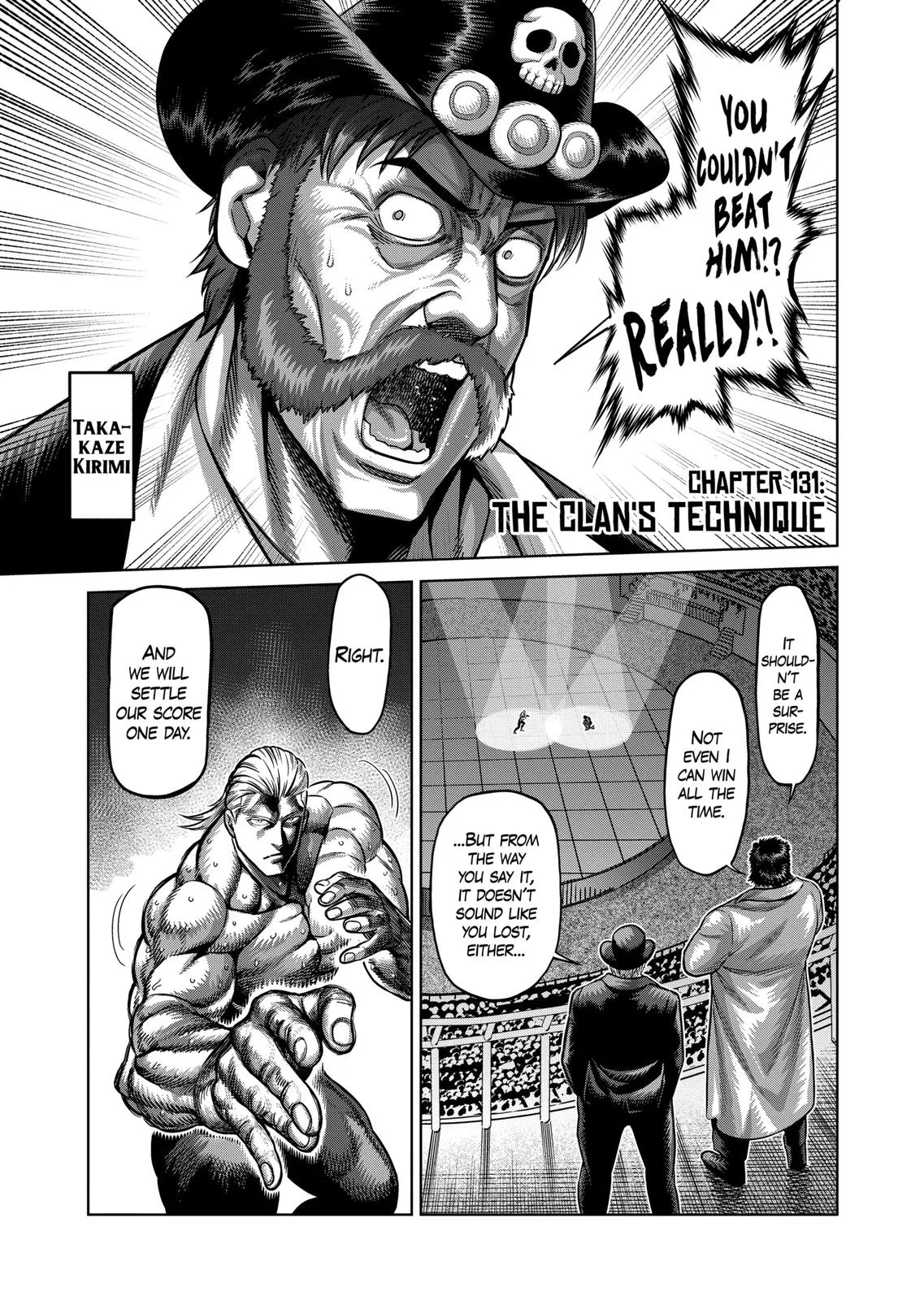 Kengan Omega Chapter 131 – Page 1