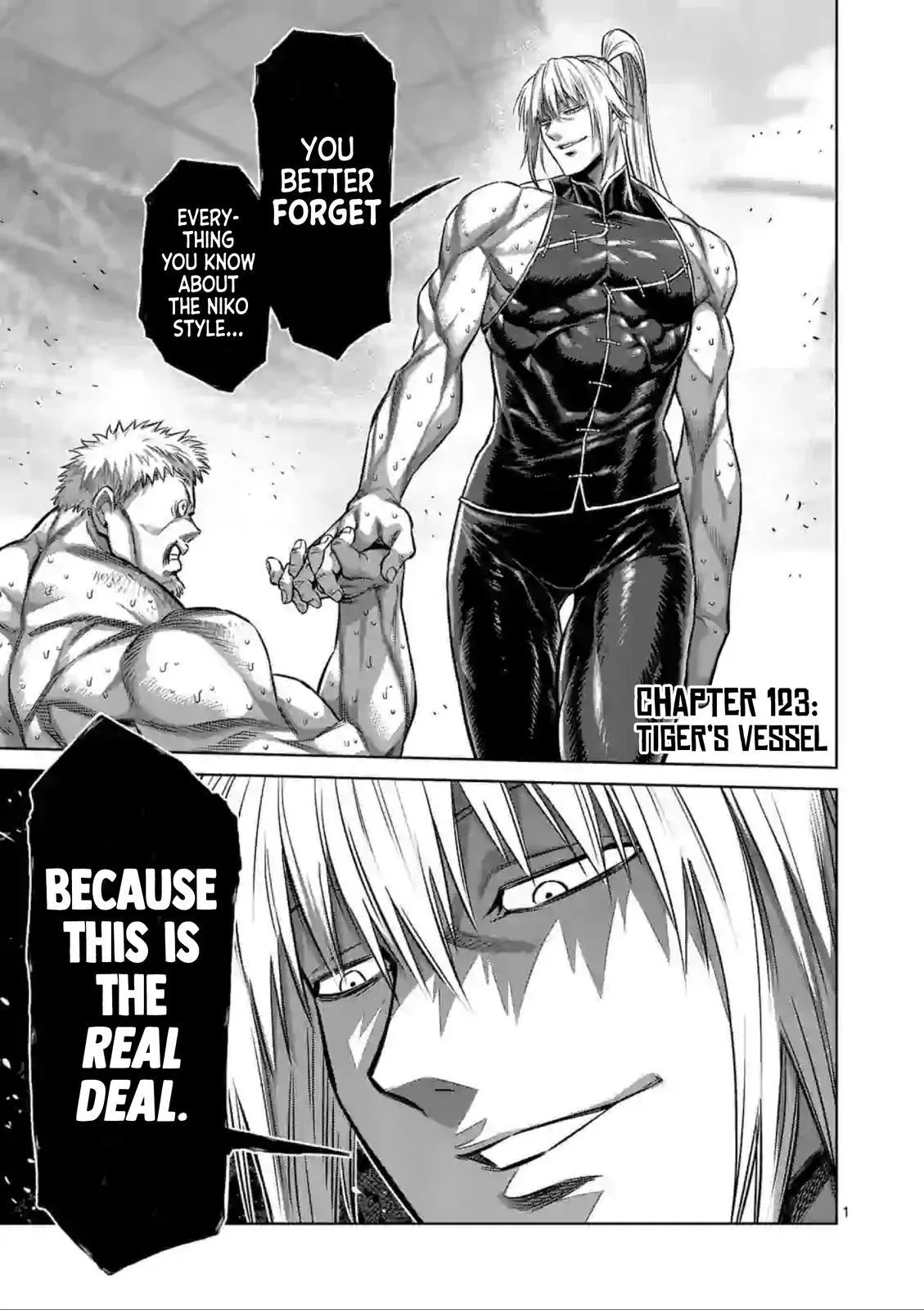 Kengan Omega Chapter 123 – Page 1