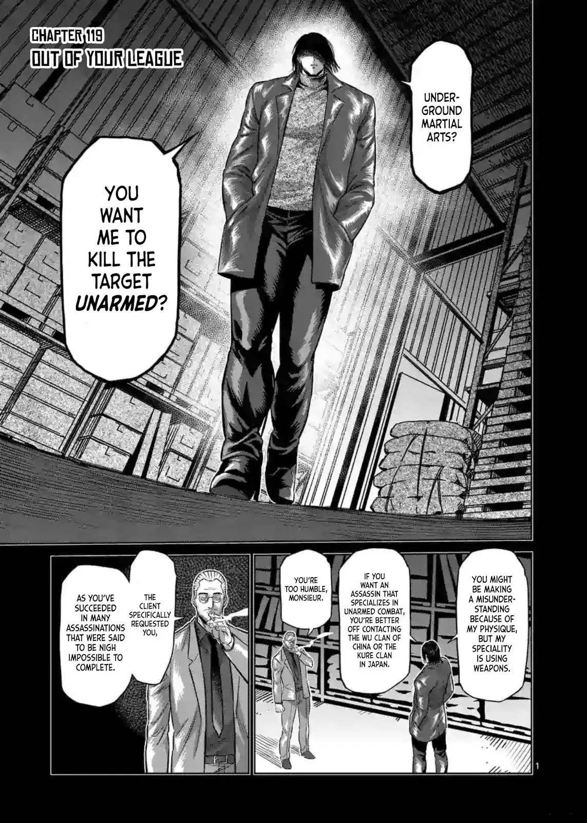 Kengan Omega Chapter 119 – Page 1