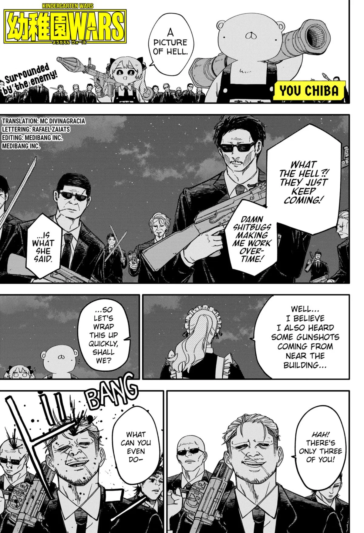 Youchien Wars Chapter 57 – Page 1