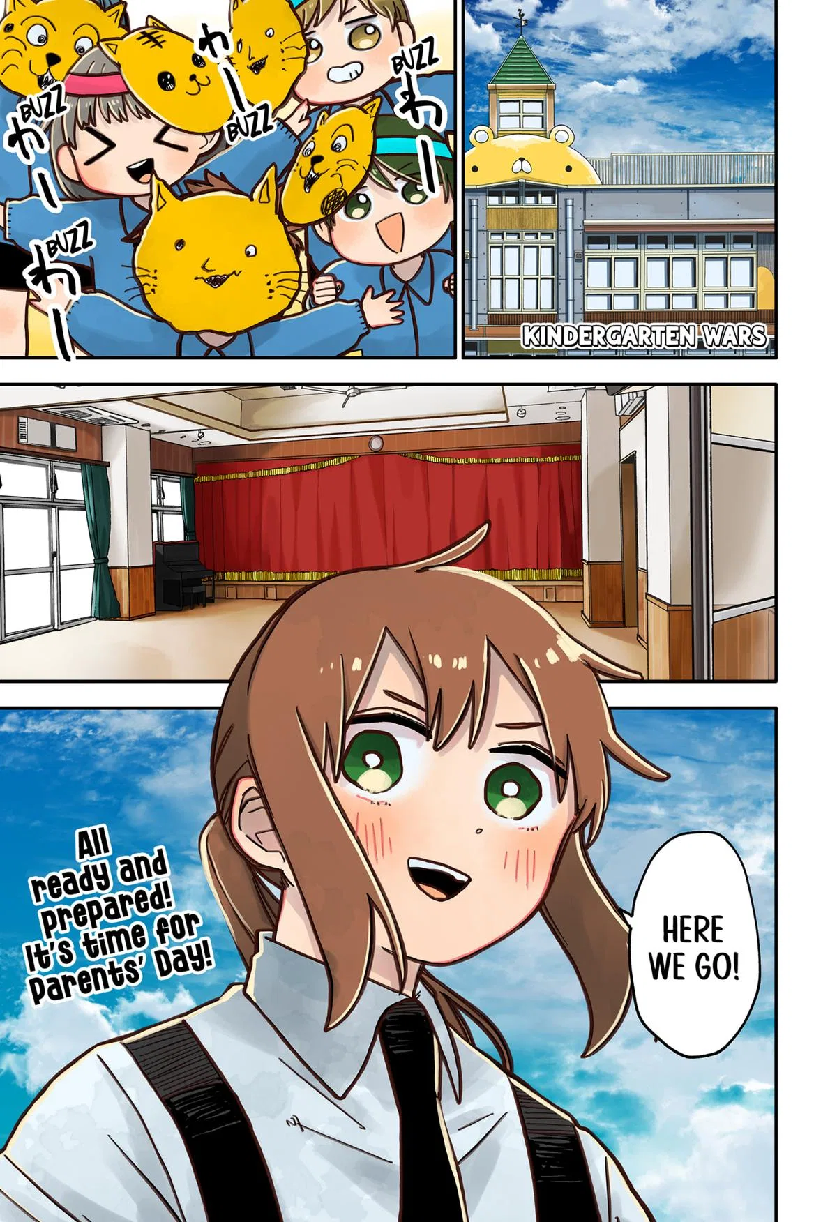 Youchien Wars Chapter 45 – Page 1