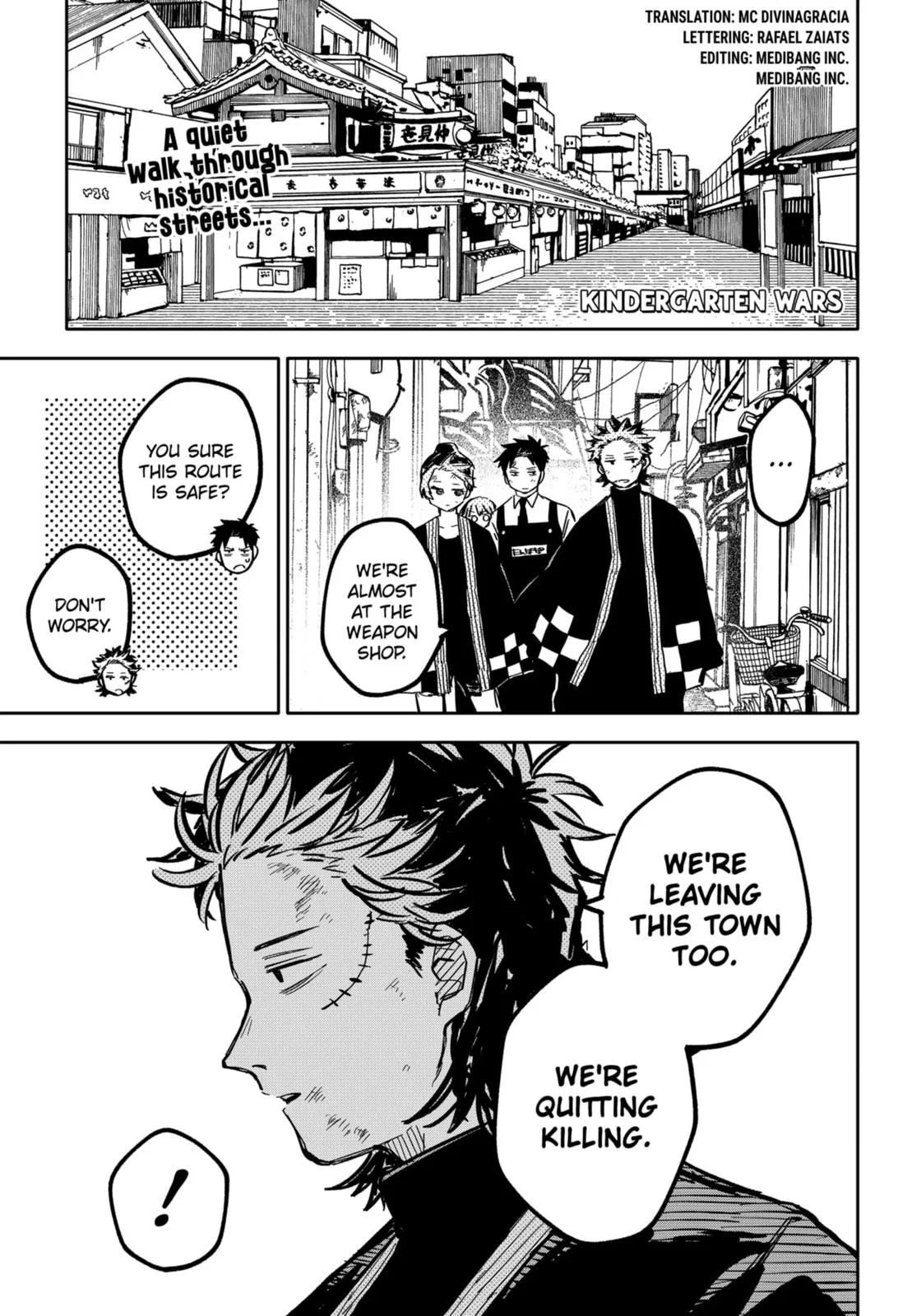 Youchien Wars Chapter 35 – Page 1