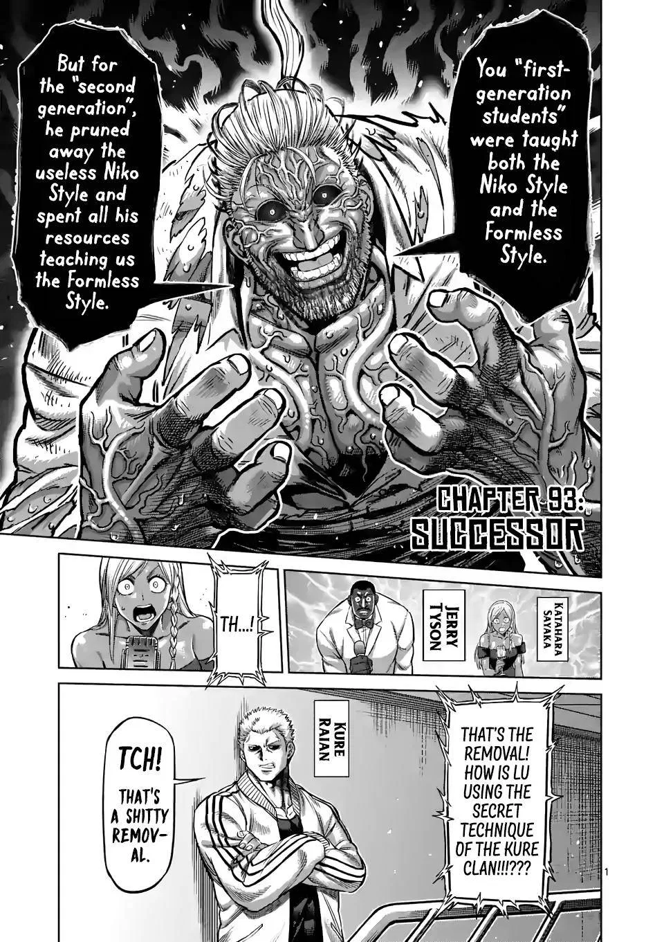 Kengan Omega Chapter 93 – Page 1