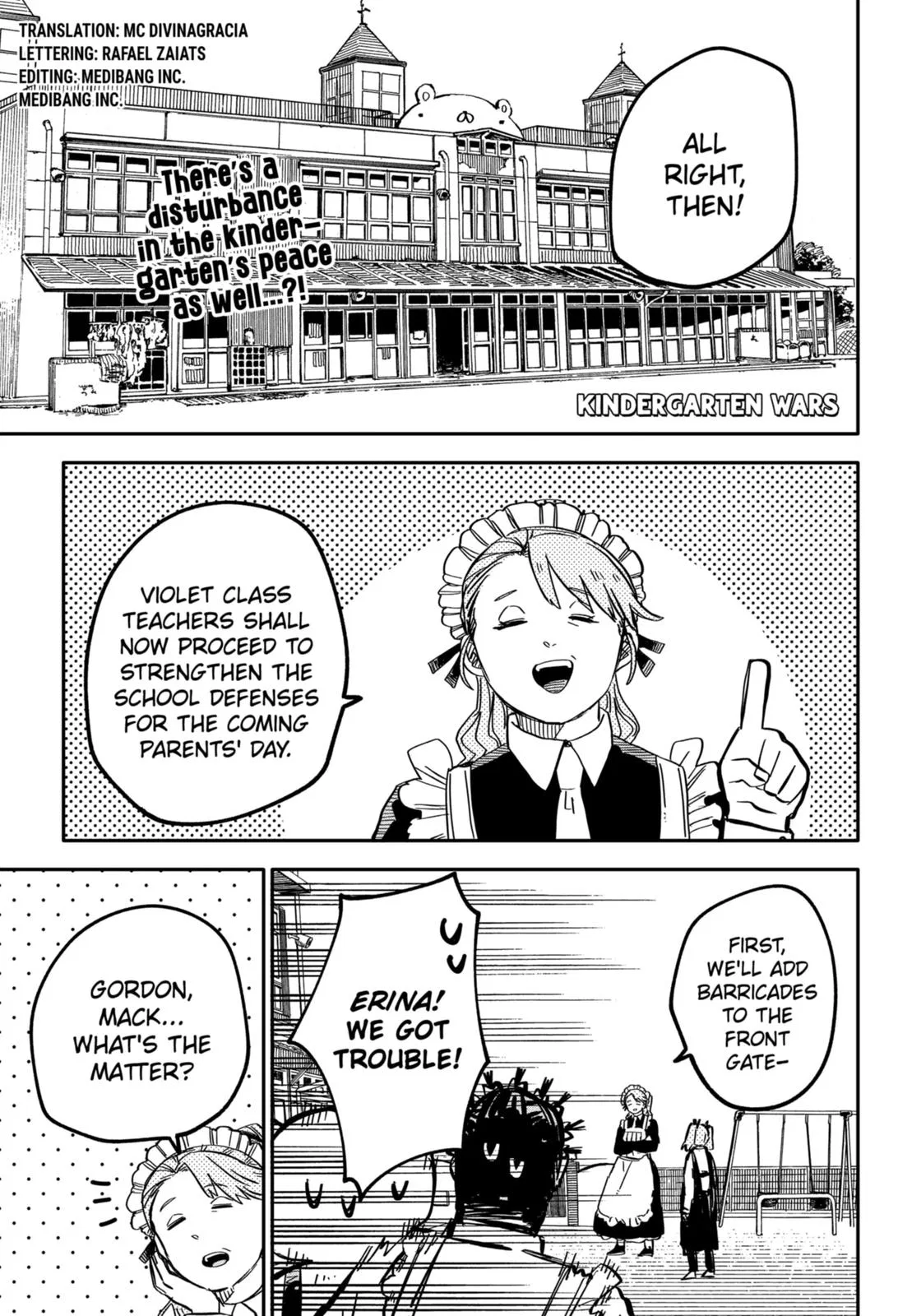 Youchien Wars Chapter 28 – Page 1