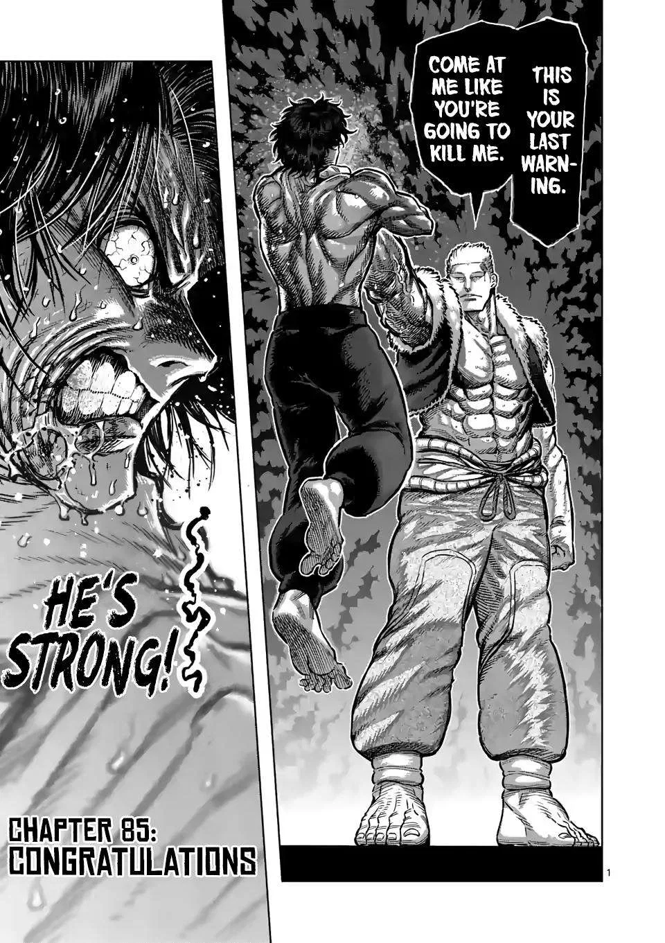 Kengan Omega Chapter 85 – Page 1