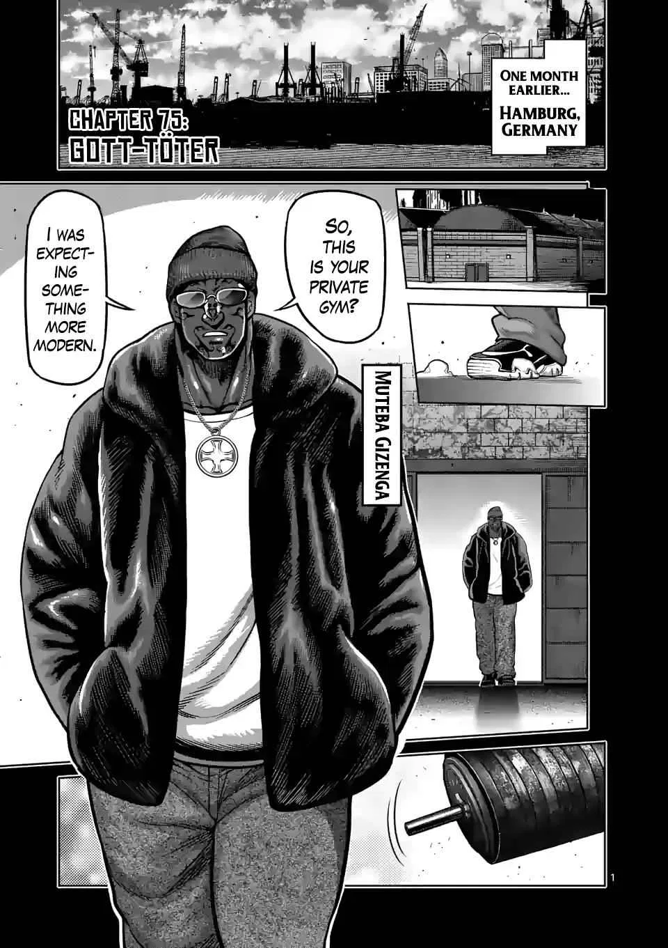 Kengan Omega Chapter 75 – Page 1