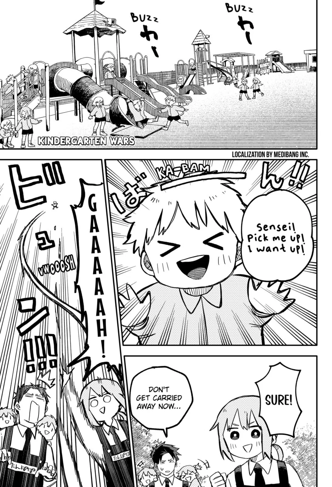 Youchien Wars Chapter 14 – Page 1