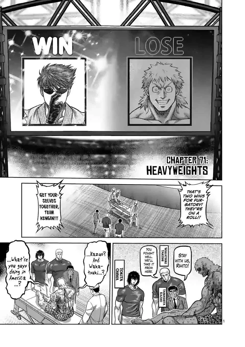 Kengan Omega Chapter 71 – Page 1