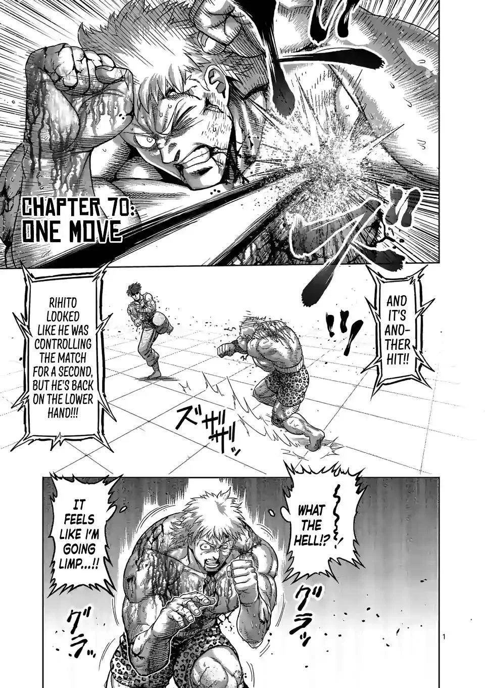 Kengan Omega Chapter 70 – Page 1