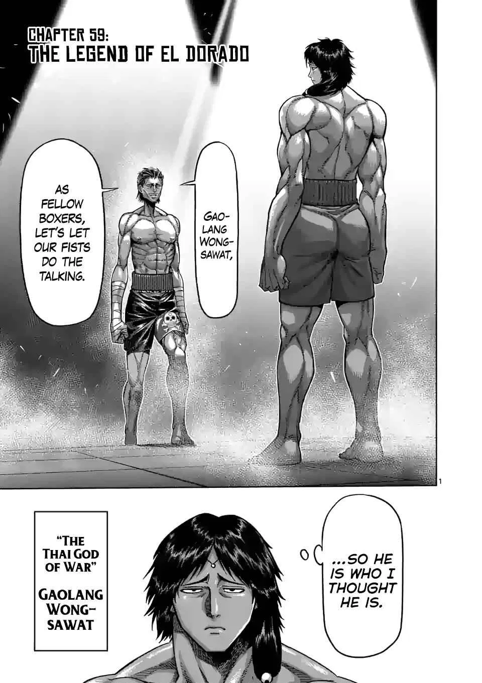 Kengan Omega Chapter 59 – Page 1