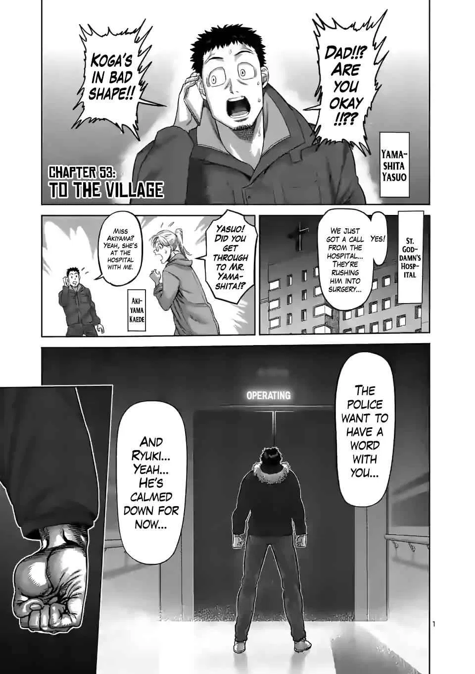 Kengan Omega Chapter 53 – Page 1