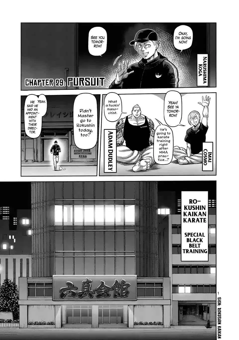 Kengan Omega Chapter 29 – Page 1