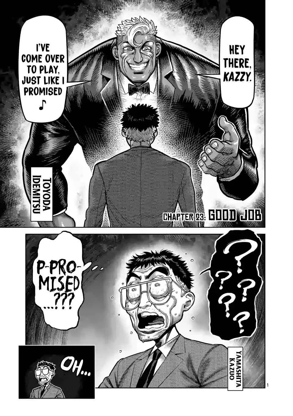 Kengan Omega Chapter 23 – Page 1