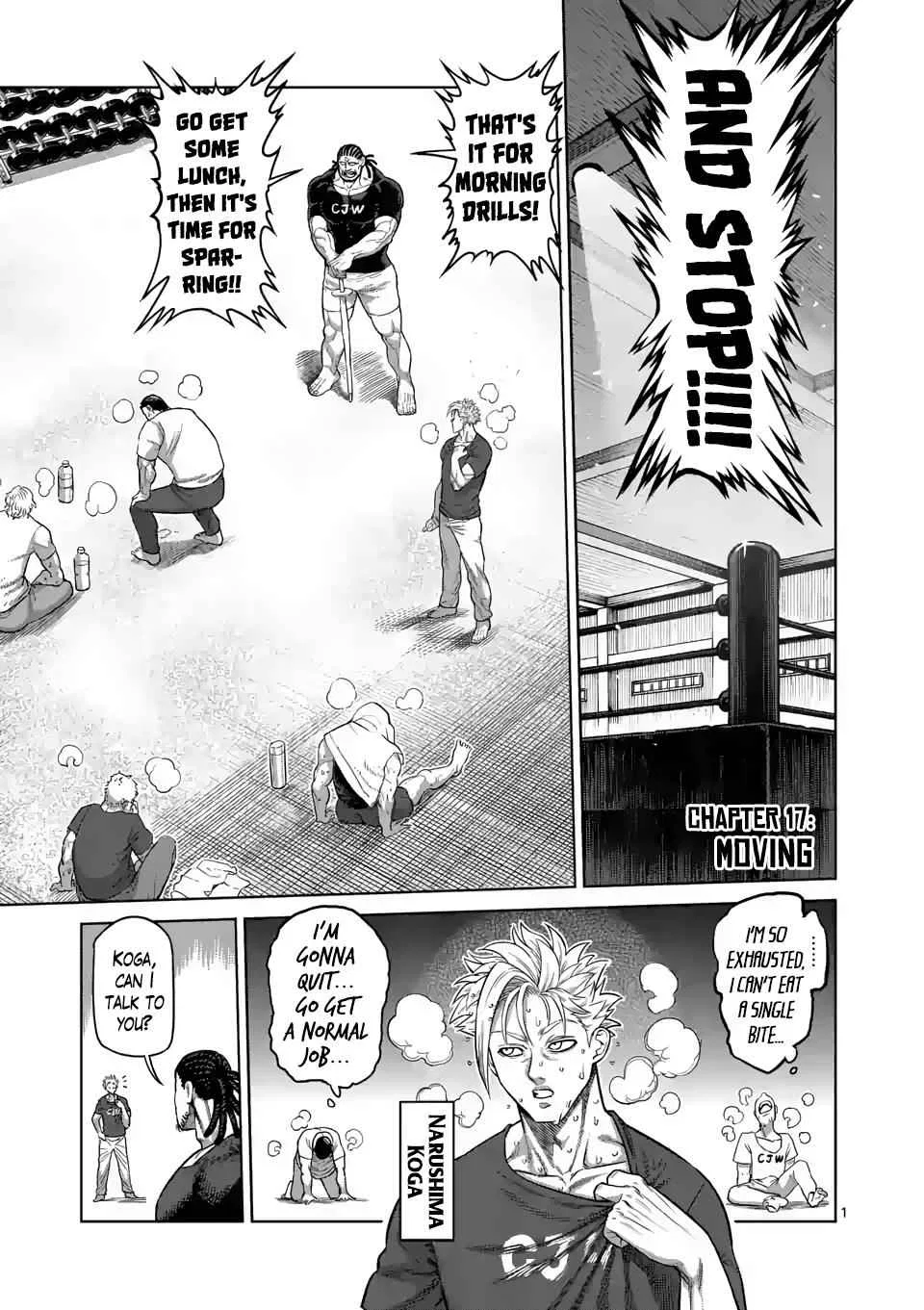 Kengan Omega Chapter 17 – Page 1