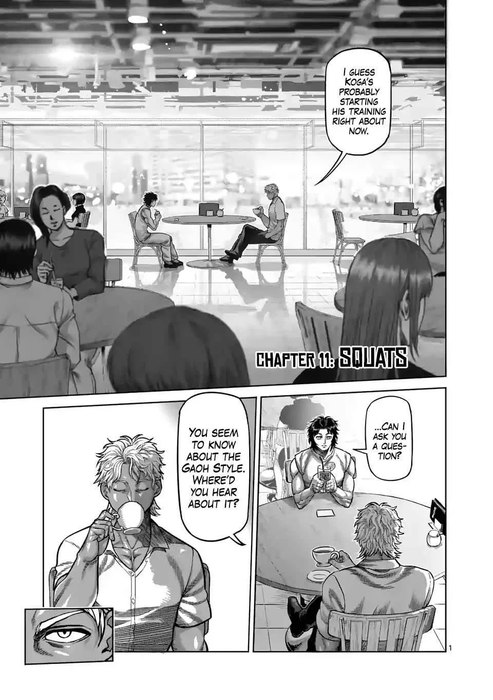 Kengan Omega Chapter 11 – Page 1