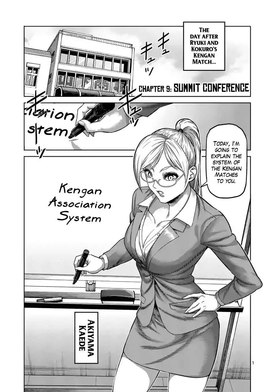 Kengan Omega Chapter 9 – Page 1