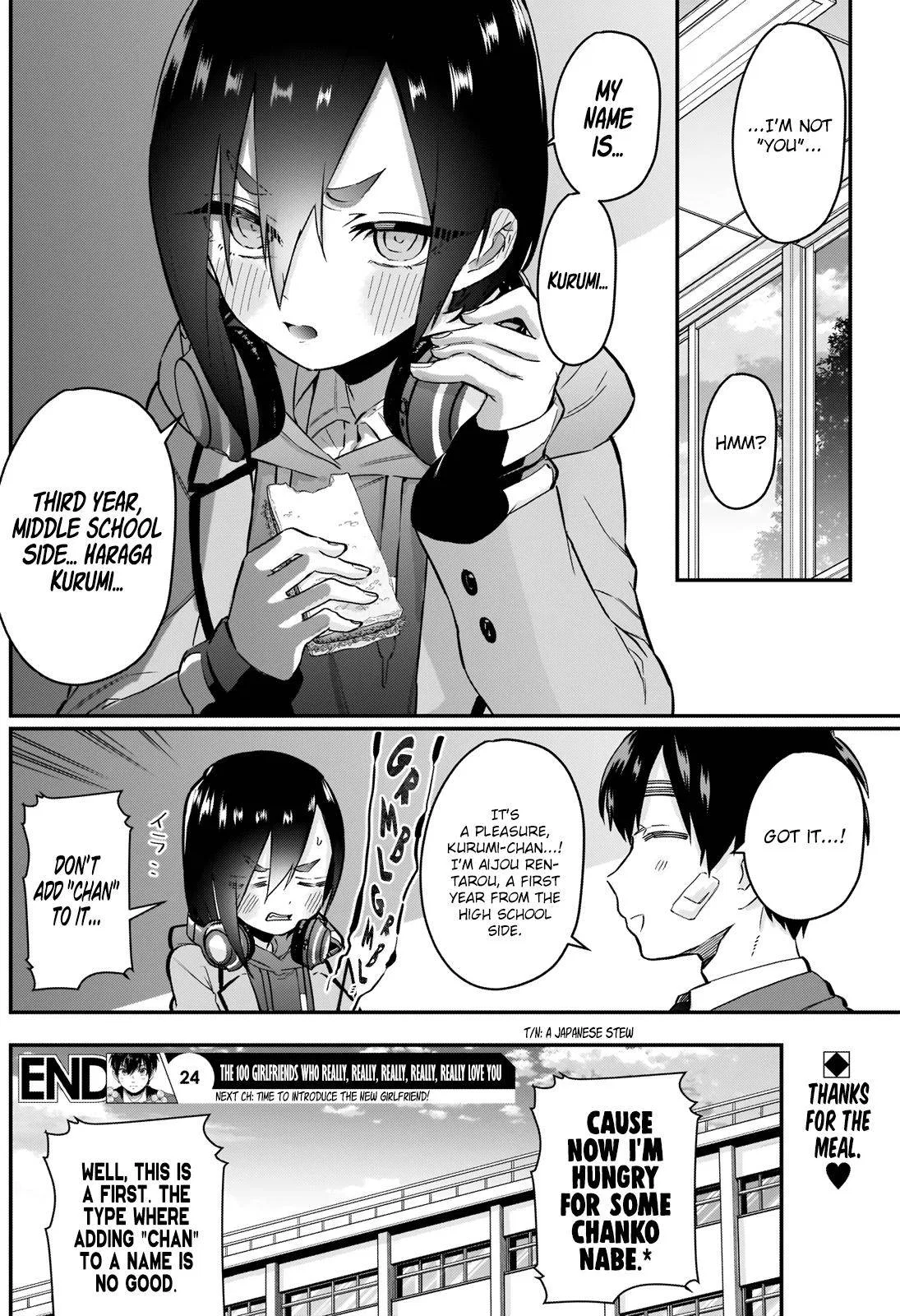 Anime – The 100 Girlfriends Who Really, Really, Really, Really, Really Love You Chapter 24 – Page 21