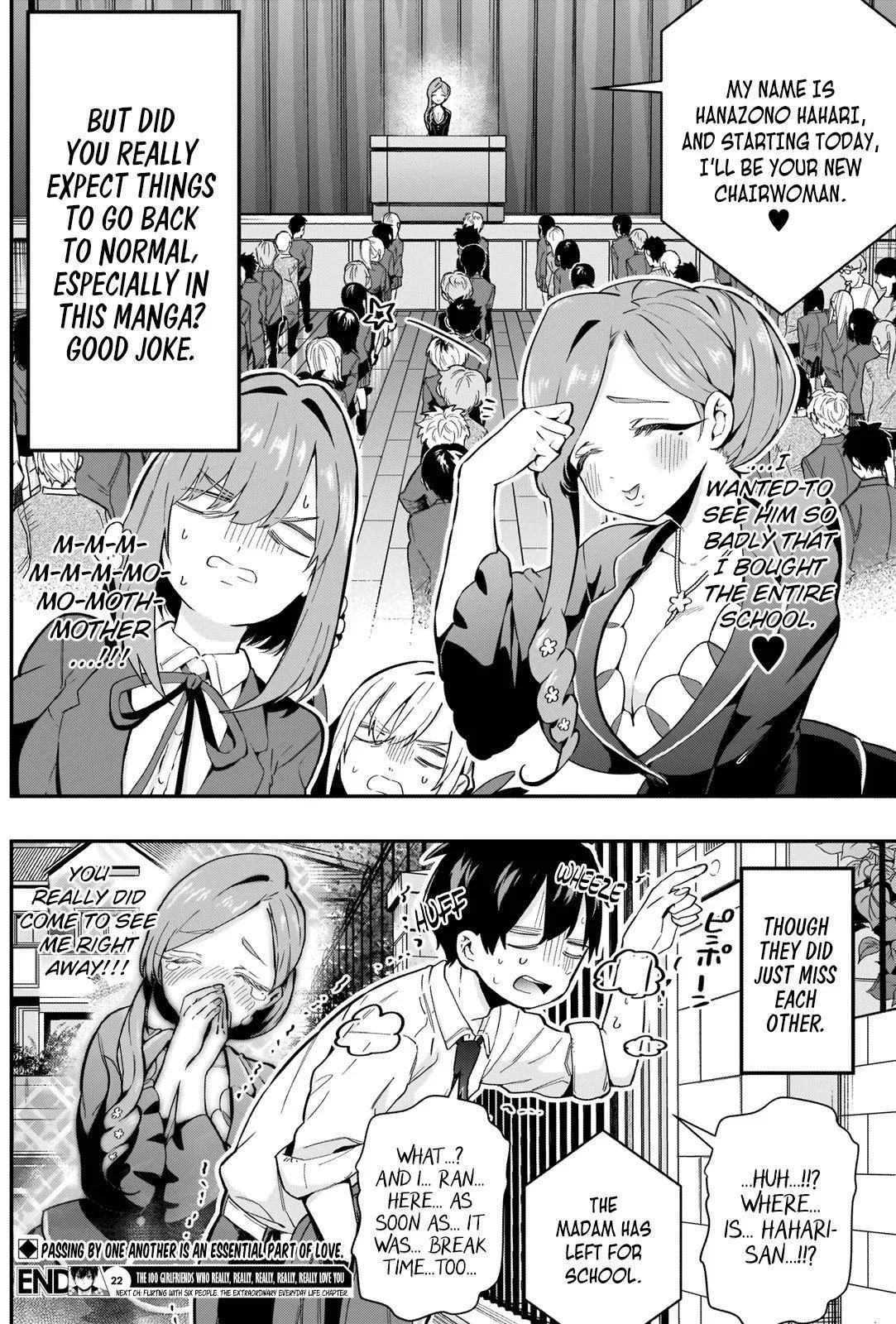 Anime – The 100 Girlfriends Who Really, Really, Really, Really, Really Love You Chapter 22 – Page 21
