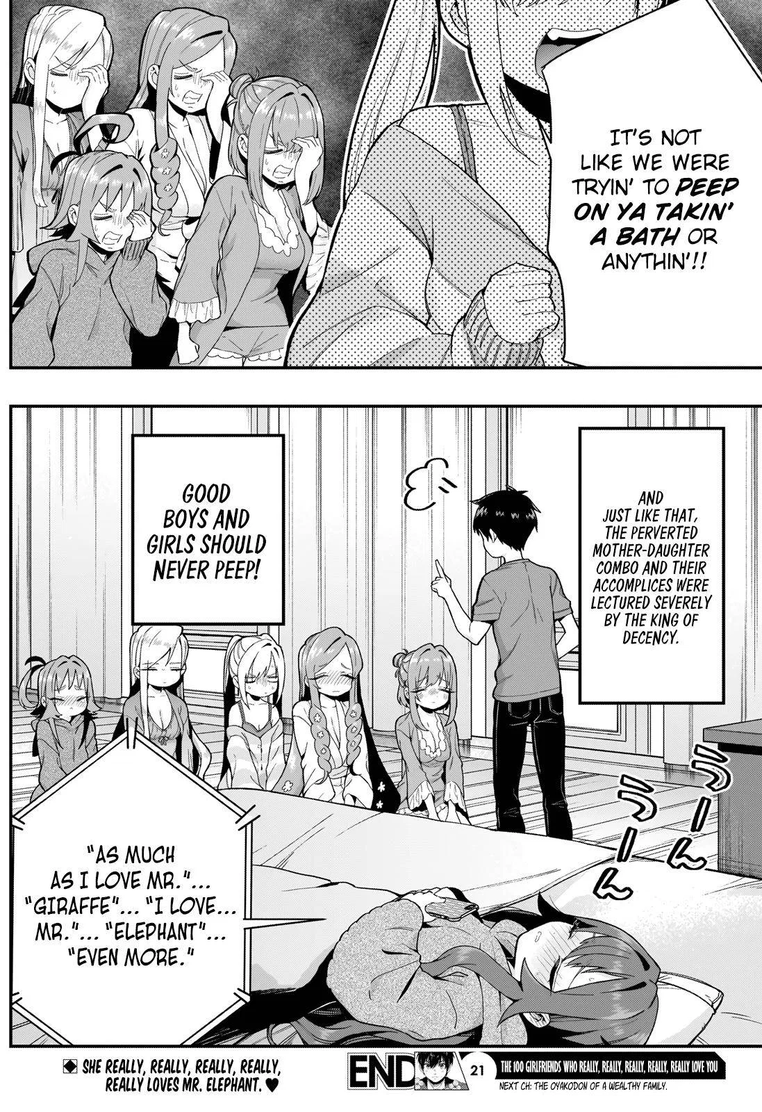 Anime – The 100 Girlfriends Who Really, Really, Really, Really, Really Love You Chapter 21 – Page 22