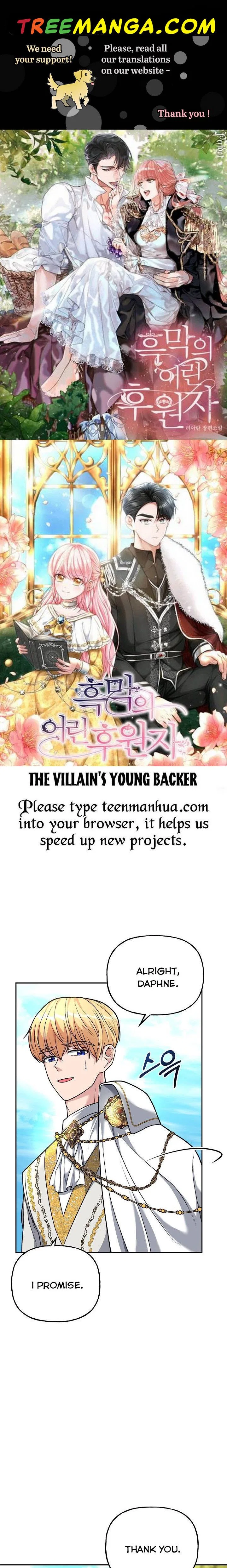 The villain’s young backer Chapter 5 – Page 1