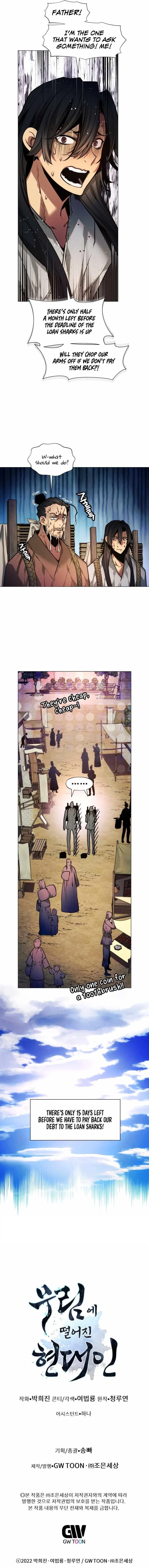 A Modern Man Who Got Transmigrated Into the Murim World Chapter 2 – Page 12